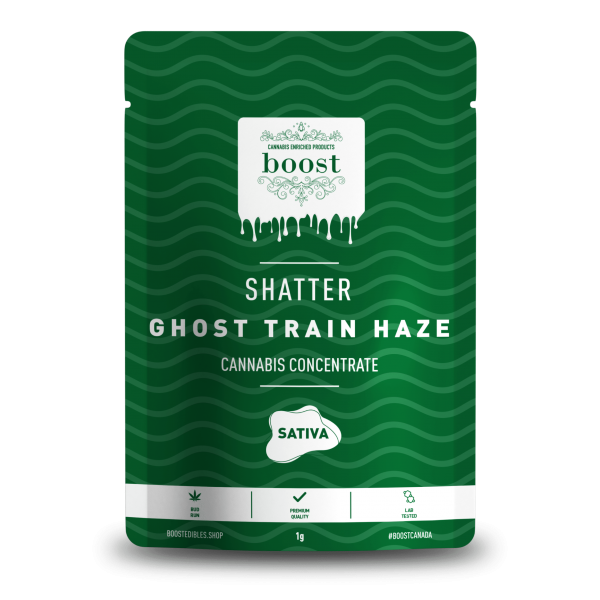 Boost 1g Premium Shatter Ghost Train Haze - Power Plant Health