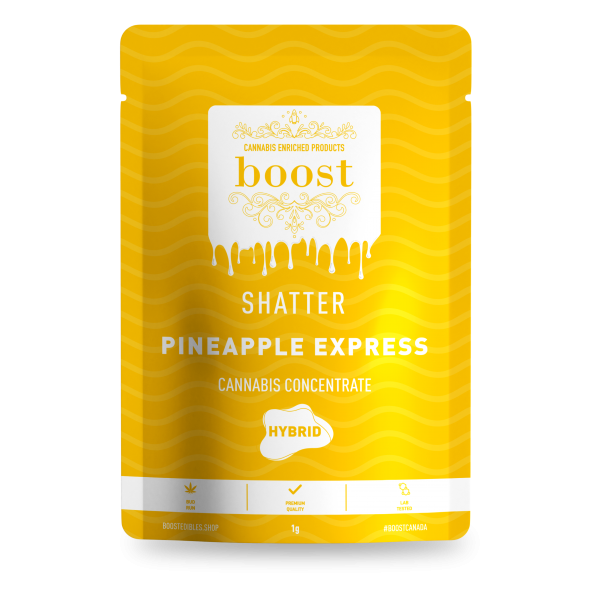 Shatter Pineapple Express Font - Power Plant Health