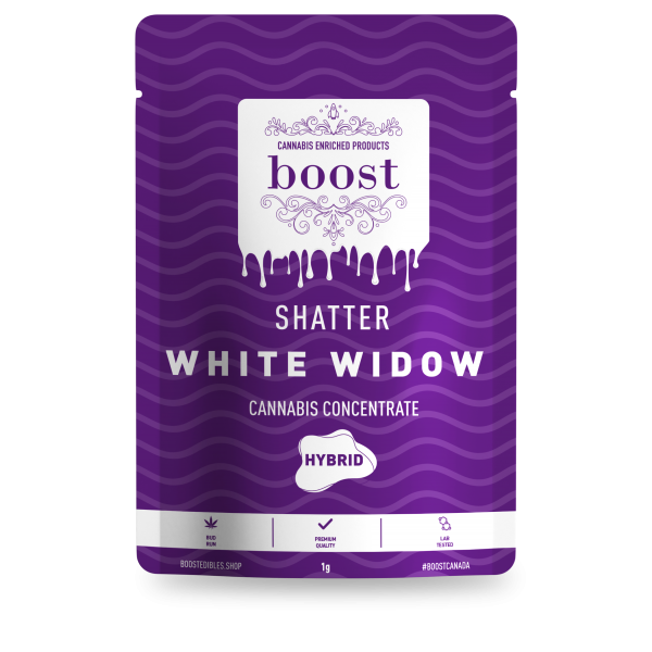 Shatter White Widow Font - Power Plant Health