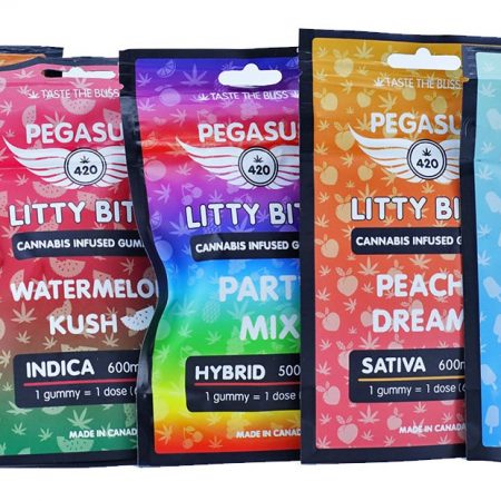 PEGASUS 420 Litty Bites 600MG THC Gummy