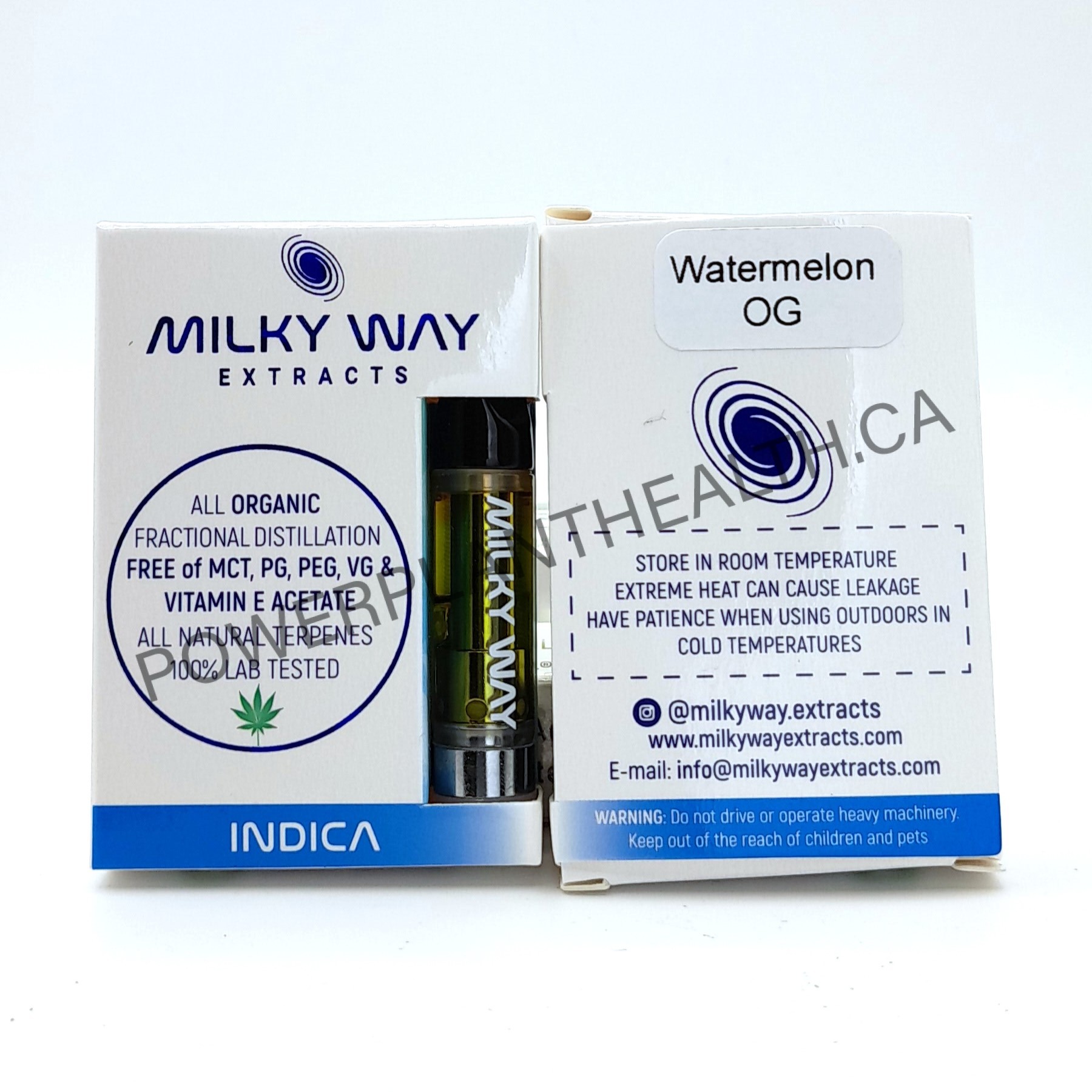 Milky Way Extracts: 1g Distillate Cartridges - Power Plant Health