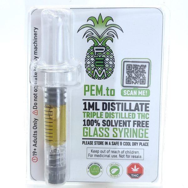 Pineapple Express Meds THC Distillate Syringe