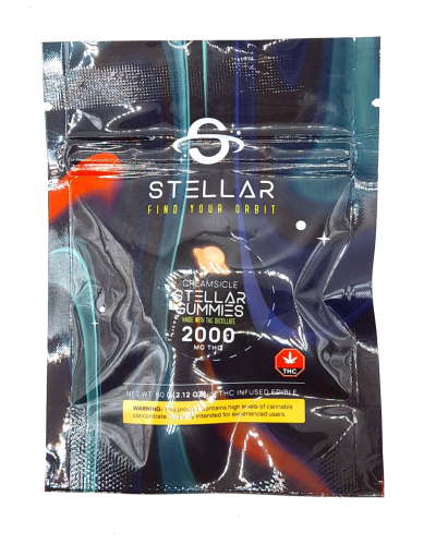 Stellar Gummy Orange Creamsicle 2000mg - Power Plant Health