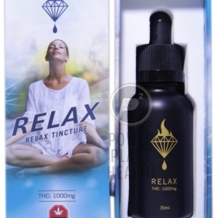 Diamond Concentrates Tincture Relax THC - Power Plant Health