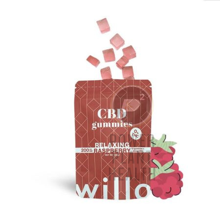 Willo CBD Gummy Relaxing Raspberry 200mg
